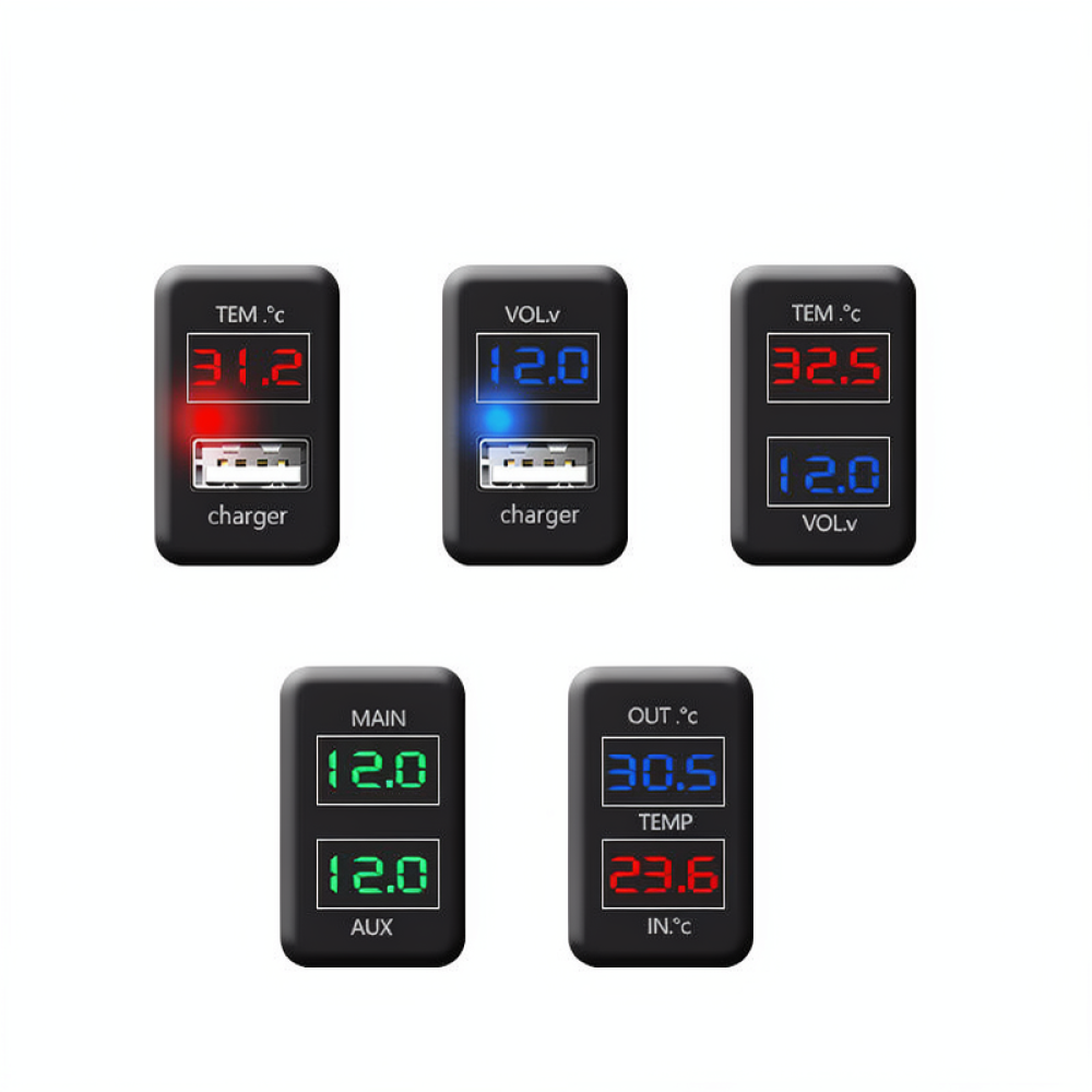 Power Supply Tester - Car USB Fast Charger For Toyota
