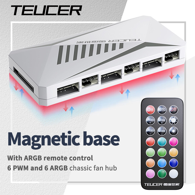 Pc Power Supply - TEUCER LP-6P ARGB Remote Control 6