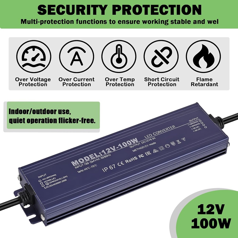 ●12V LED Driver IP67 Waterproo - Dc Power Supply 12V review and price