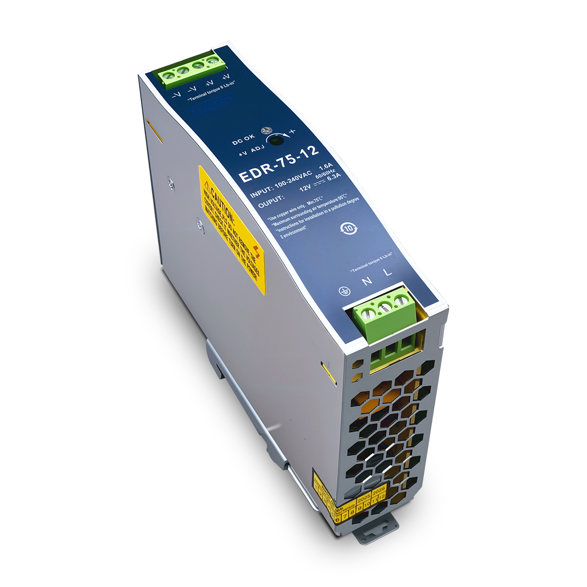 DIN RAIL EDR MDR 20W 60W 75W A - Smps Power Supply review and price