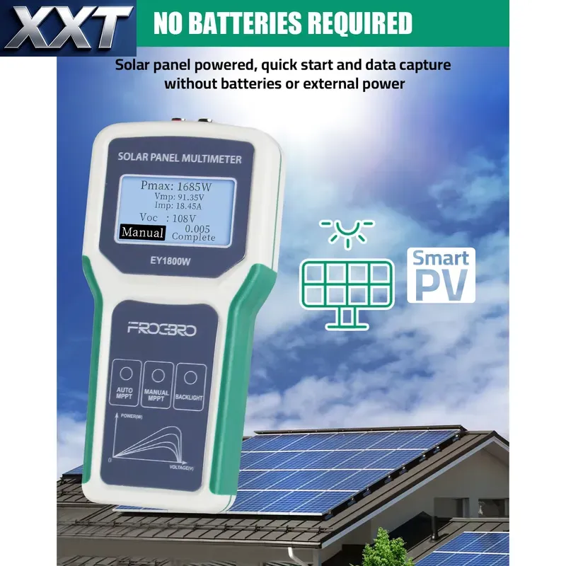 XXT EY1800W LCD Show Solar Pan - Power Supply Tester review and price