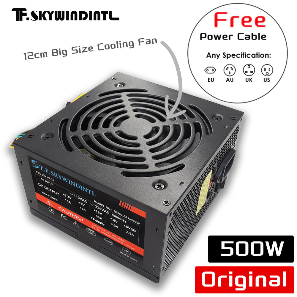 Cheap 500W Black ATX Desktop G - Power Supply 750W review and price