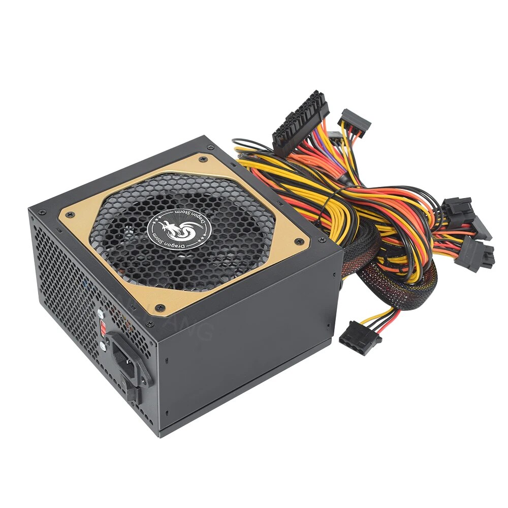 ATX 400W 600W 110-230V RGB 12V - Power Supply 650W review and price